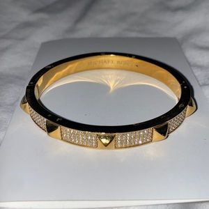 Michael Kors Studded Pave Bangle Bracelet